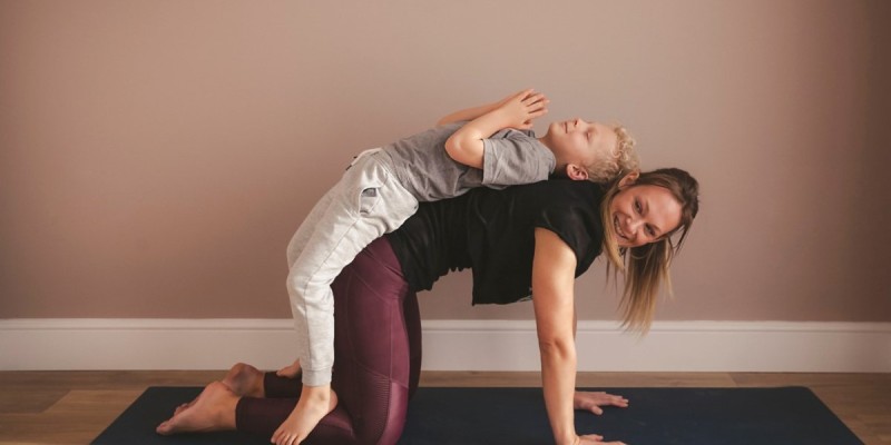 Parent-child yoga 亲子瑜伽