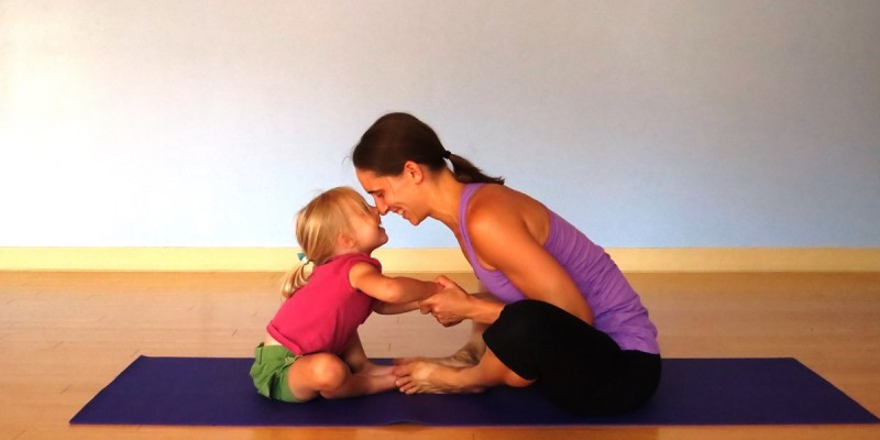 Parent-child yoga 亲子瑜伽