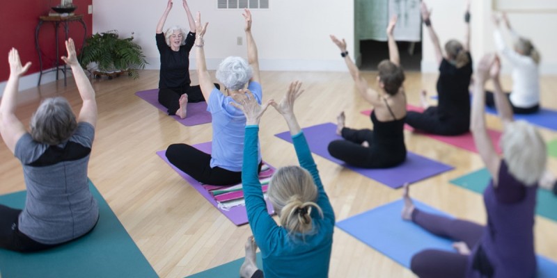 yoga class 瑜伽课程练习