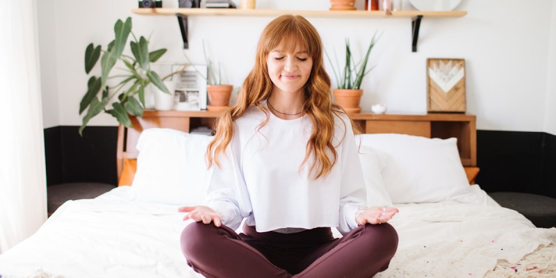 Bed yoga 床上瑜伽