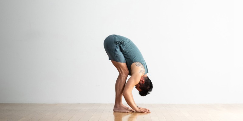 瑜伽前屈 Yoga flexion