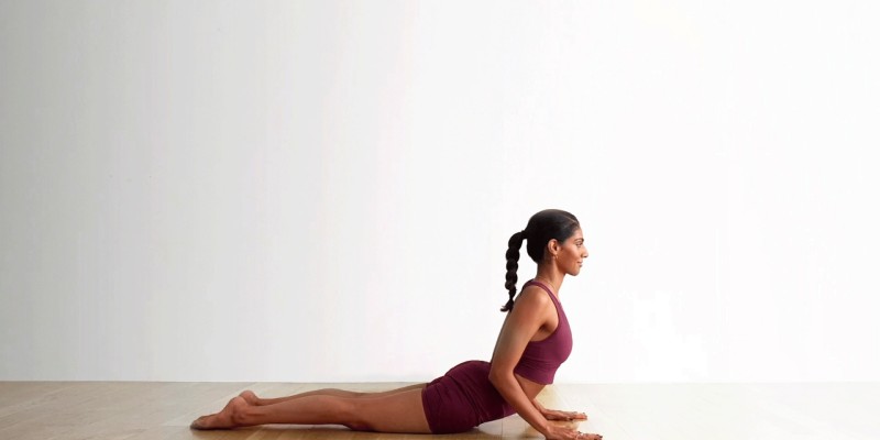 低位眼镜蛇式 Ardha Bhujangasana