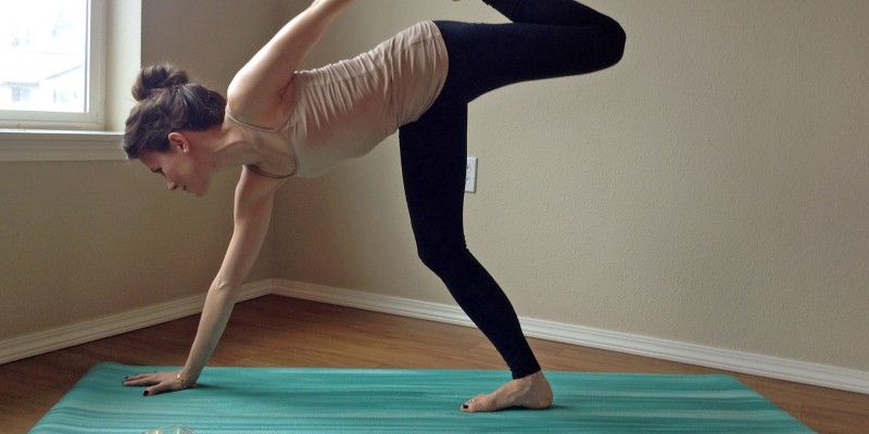 瑜伽平衡体式 Yoga balance postures