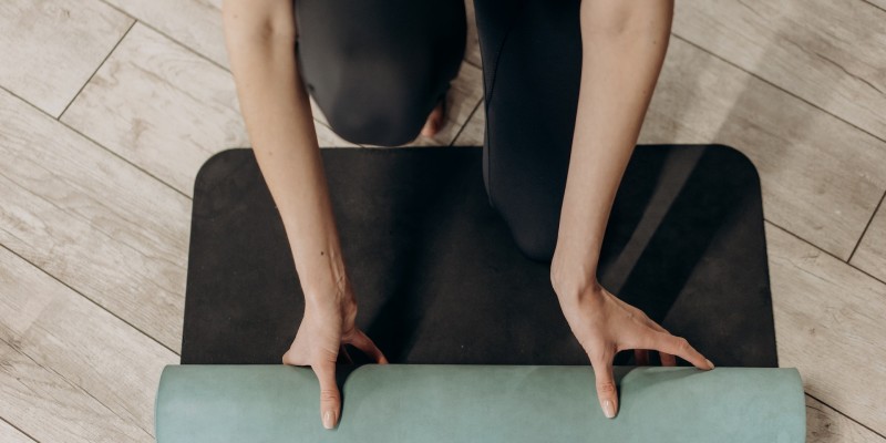 清洗瑜伽垫 Cleaning yoga mats