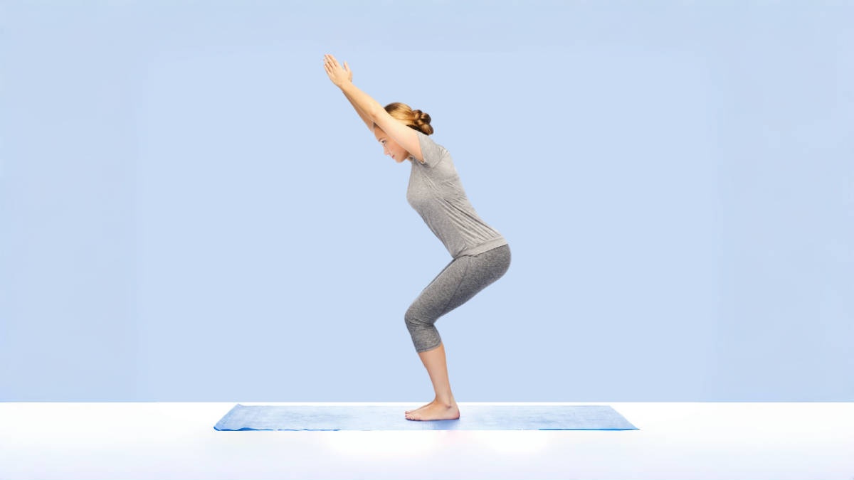 幻椅式 Utkatasana2