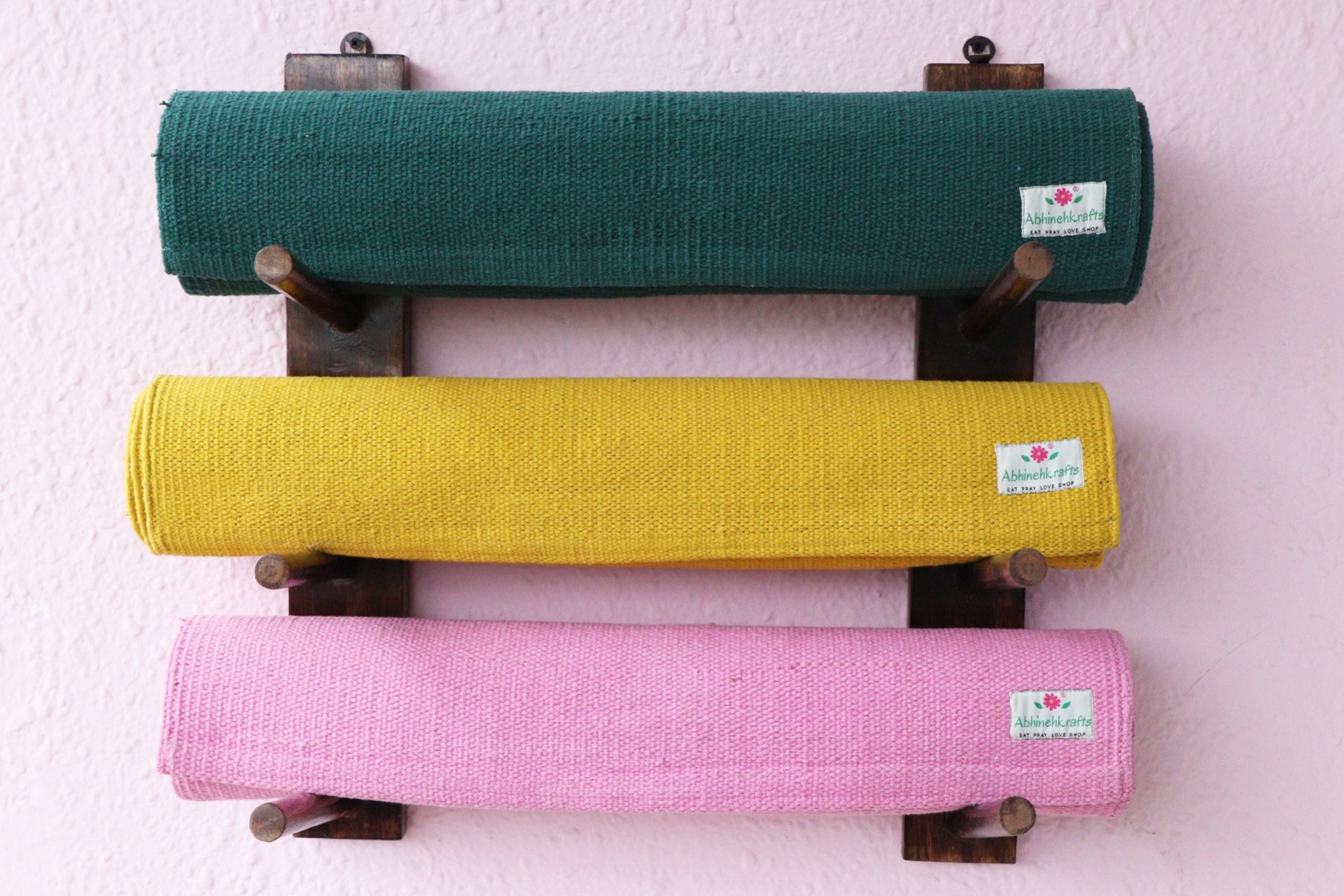 瑜伽垫收纳 Yoga mat storage