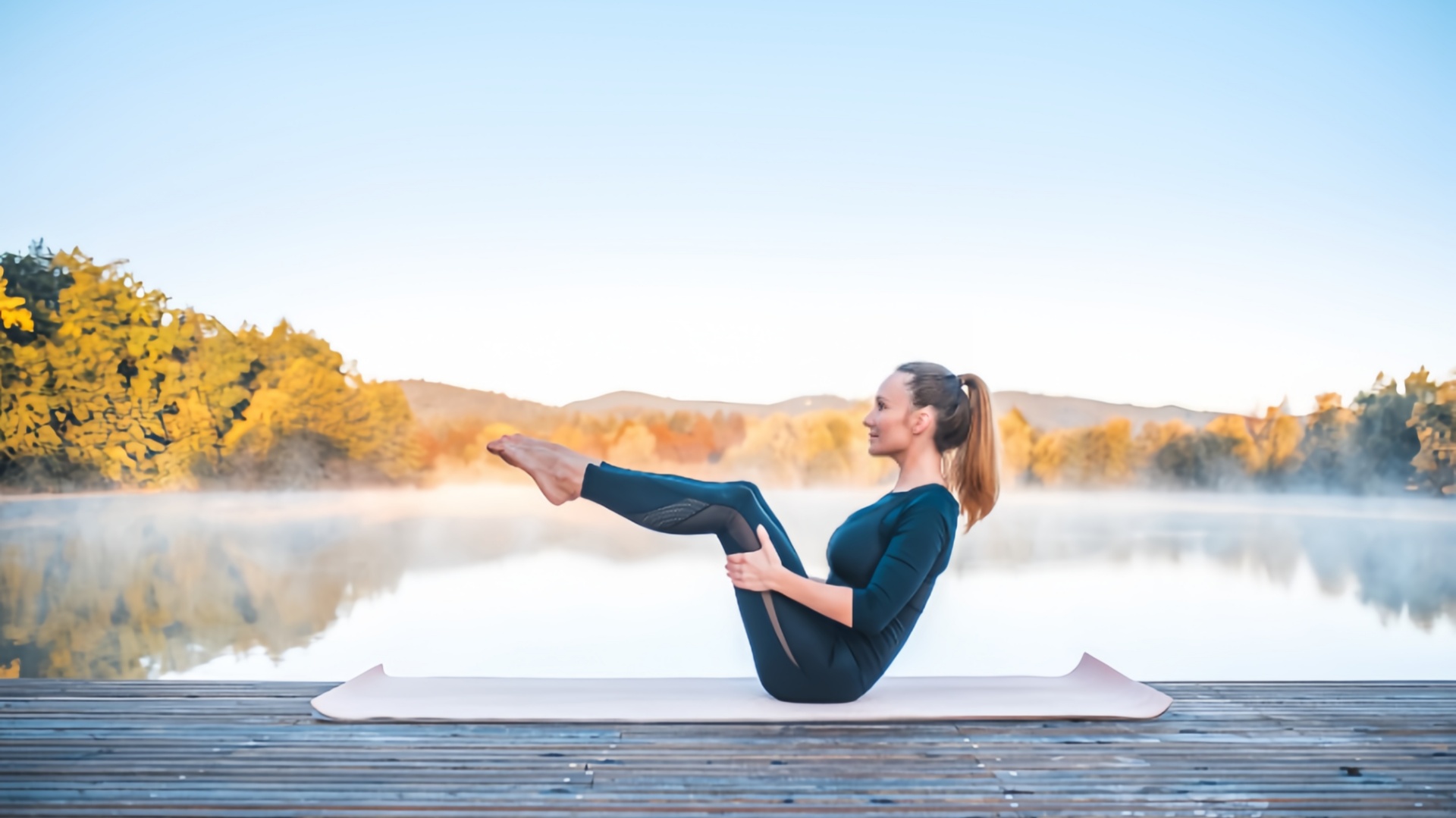 半船式 Ardha Navasana