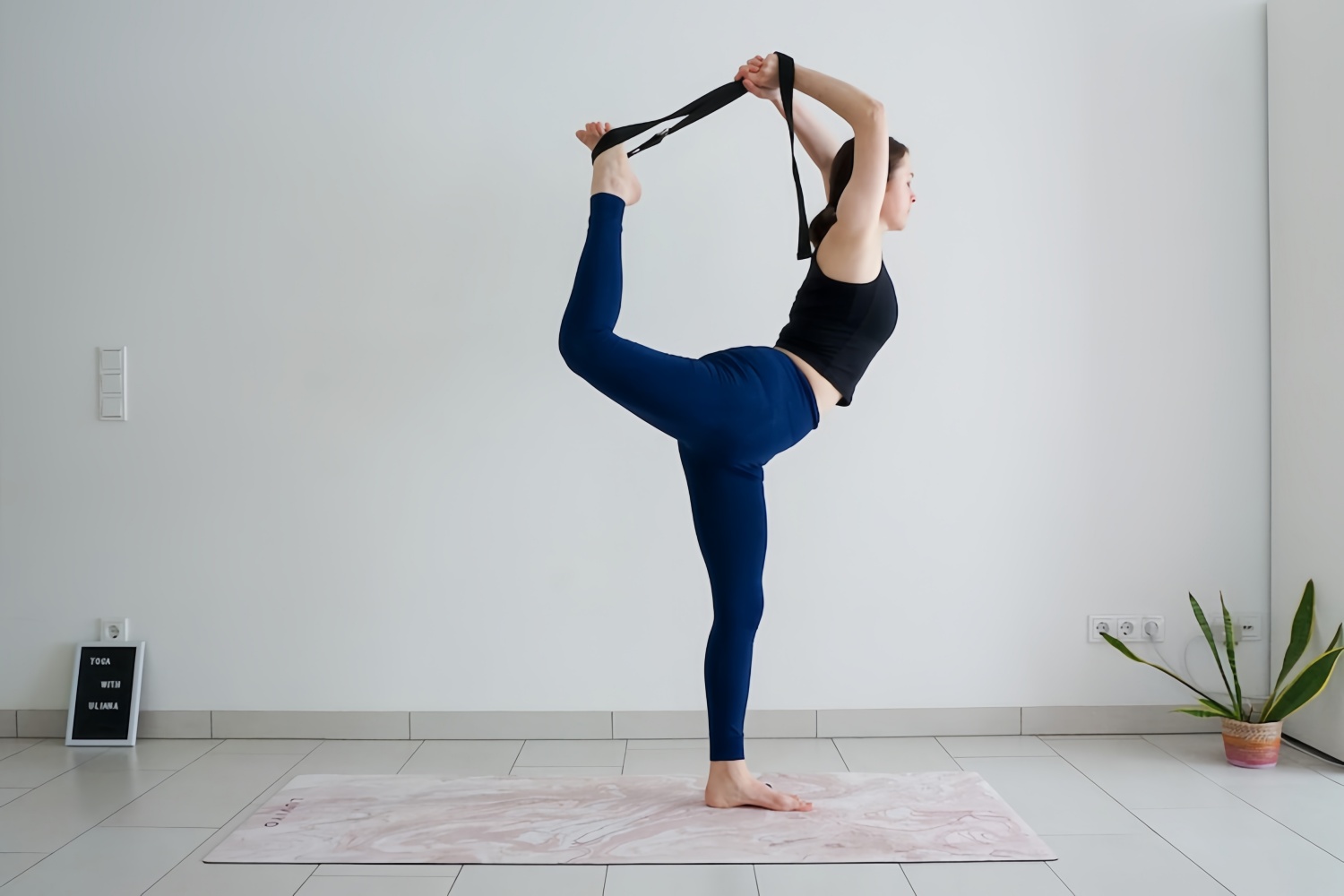 瑜伽伸展带 Yoga Strap1