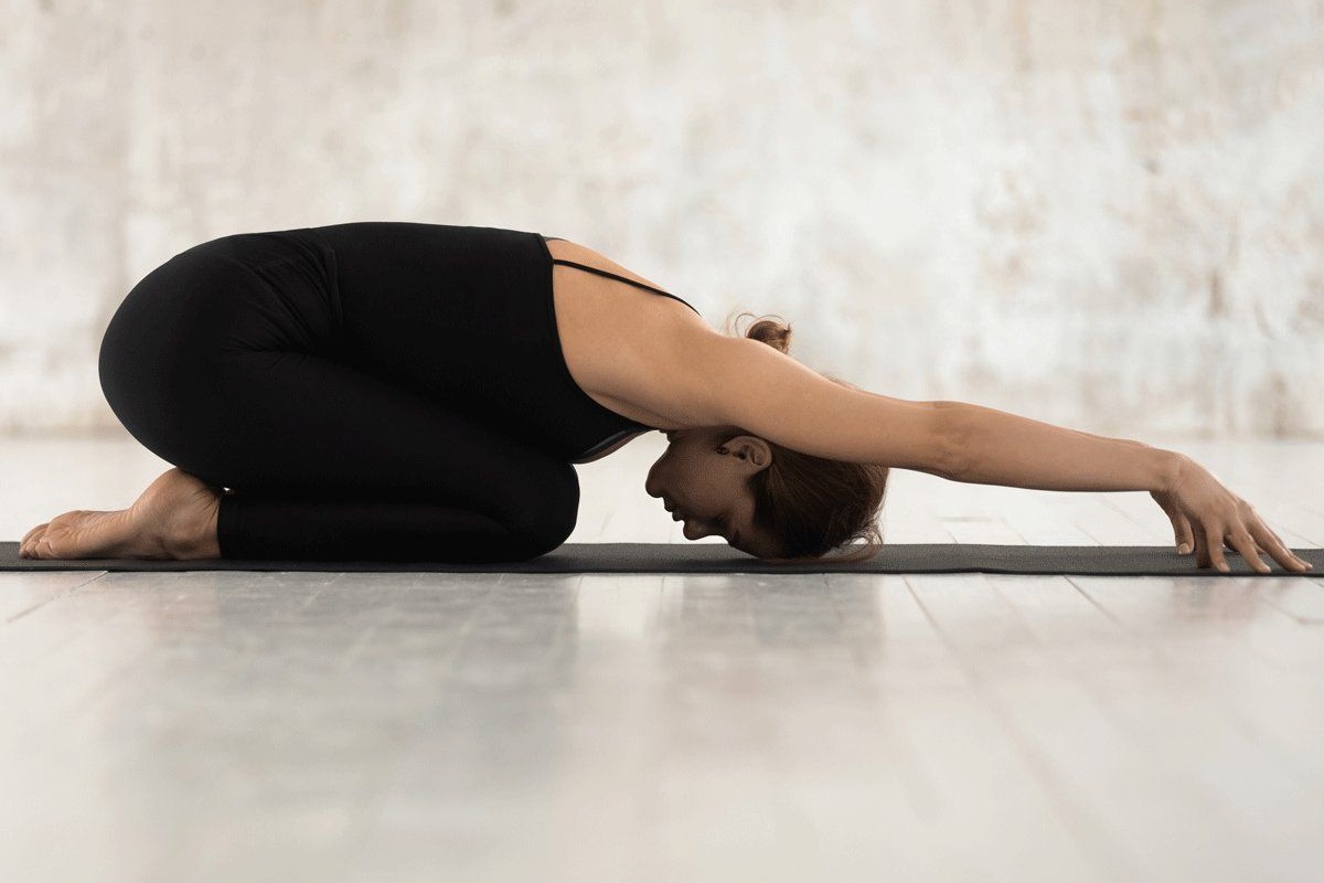 婴儿式 Balasana