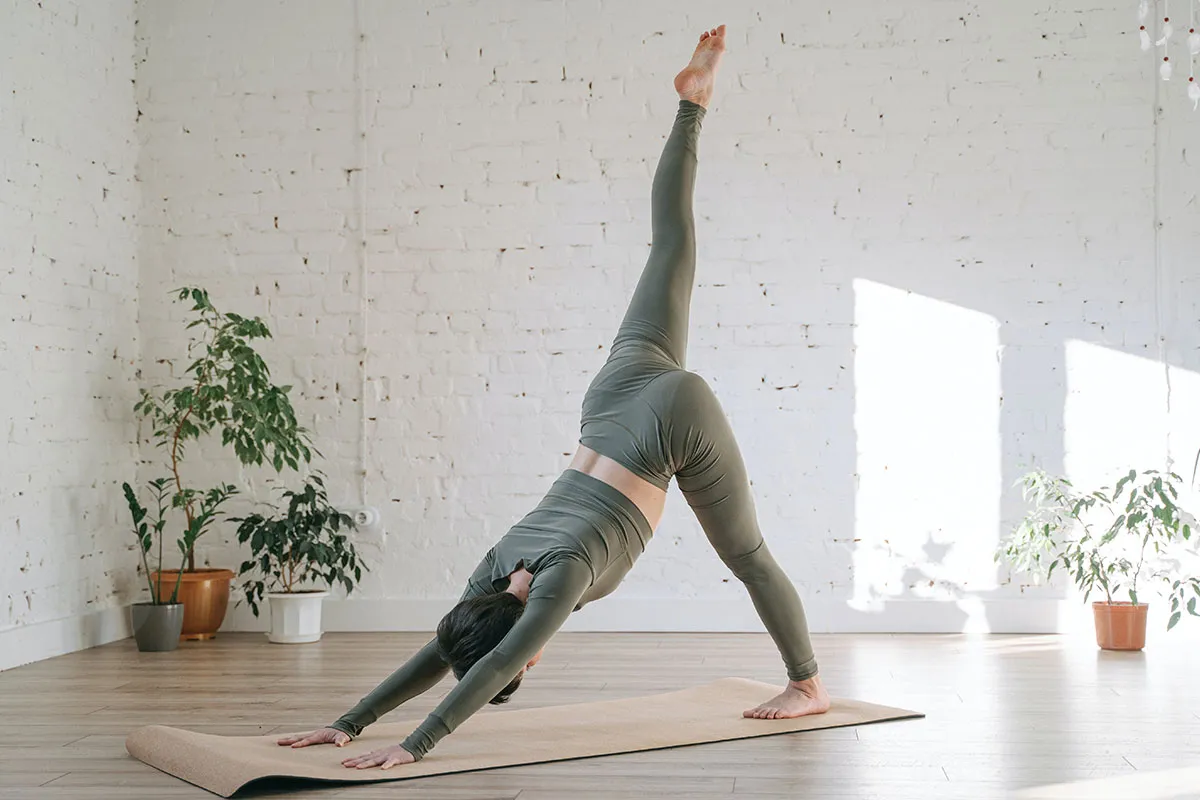 单腿下犬式 Eka Pada Adho Mukha Svanasana